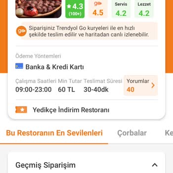 Kebapçı Nazım Yanlış Ürün Getirip Fazla Para İadesi Alamamam