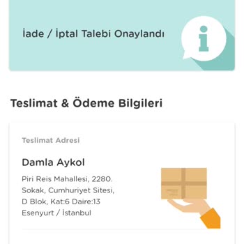 Toyzz Shop Siparişim Kendi Kendine İade Edildi