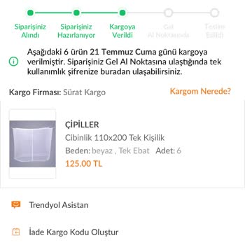 Sürat Kargo Kargomu 12 Gündür Teslim Etmiyor