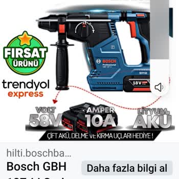 Delfi Market Lojistik Pazarlama Akülü Matkap Yerine Kablolu Verildi