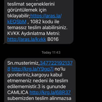 Aras Kargo Nedensiz Teslimat Yapılmaması