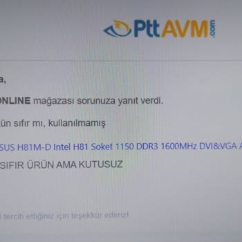 Epttavm Kync.online Sıfır Diye İkinci El Satıyor
