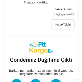 PTT Kargo Kargomu Kayıp Etti
