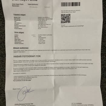 Media Markt - Viomi V5 Pro Robot Teknik Servis