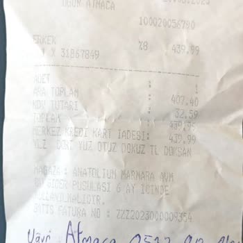 Barrels And Oil Ücret İadesini Yapmıyor