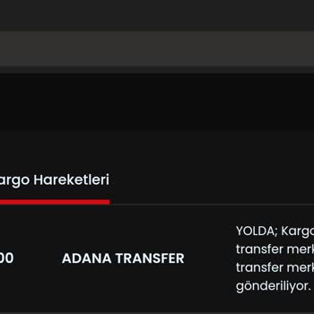 Aras Kargo Bereç Şubesi Eksik Ve Yanıltıcı Beyanı