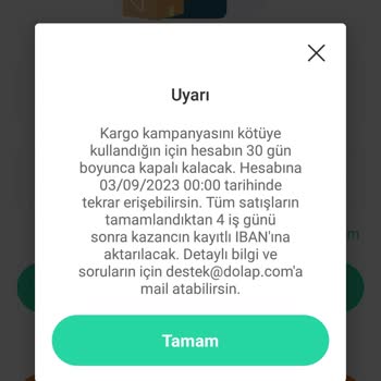 Dolap Hesap Kapanması Hakkında