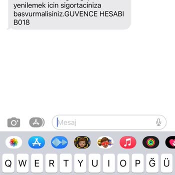 Güvence Hesabı İzinsiz Telefon Numarama Alakasız Mesaj