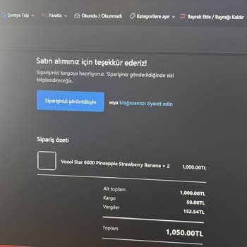 Vozolpuff.com Ürünü Eksik Gönderdiler