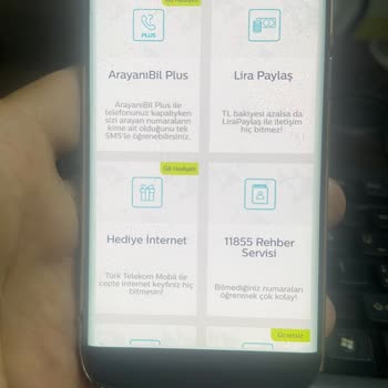 Türk Telekom Mobil Uygulamasında Yönlendirme Seçeneği Yok