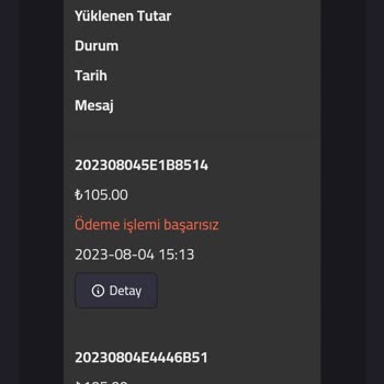 Pre Dünyam Ödeme Hatası Bakiyem Gelmedi
