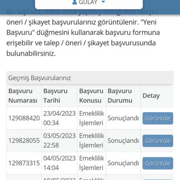 SGK EYT Emeklilik İşlemlerim Beklemede