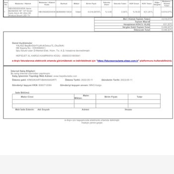 Awox TV Panel Sorunu