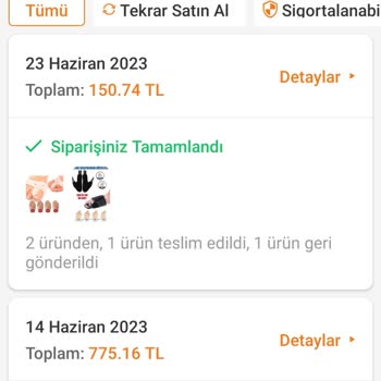 Trendyol Yolda Kaldı. 3 Günde Elime Geçecek Bir Ay Sonra İptal Oldu.