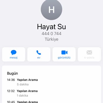 Hayat Su Teslim Edilmeyen Su Siparişi