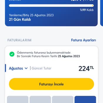 Turkcell Yanlış Fatura Tutarı
