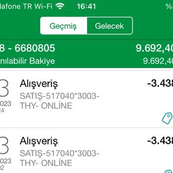 THY Ödeme İki Defa Alındı