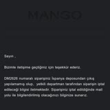 Mango Talep Dışı Sipariş İptali