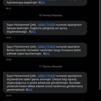 Altınbaş Mücevherat Yüzük Alışverişiyle İlgili Sorun