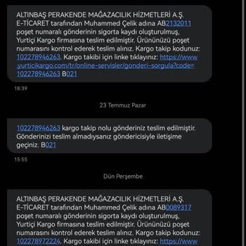 Altınbaş Mücevherat Yüzük Alışverişiyle İlgili Sorun