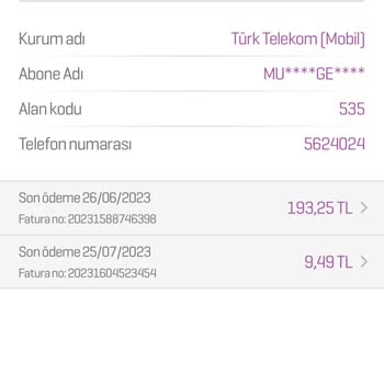 Türk Telekom Ölmüş Babama Kesilen Fatura