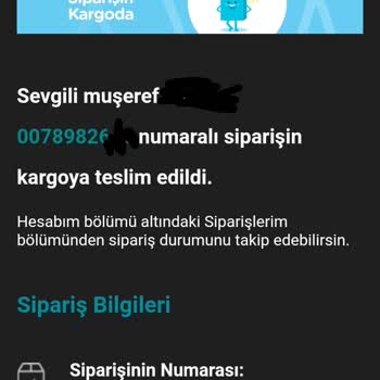 Watsons Kargom Mağazaya Teslim Edilmiş Ama Bana Verilmedi?