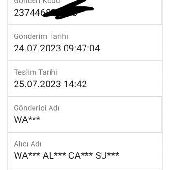 Watsons Kargom Mağazaya Teslim Edilmiş Ama Bana Verilmedi?