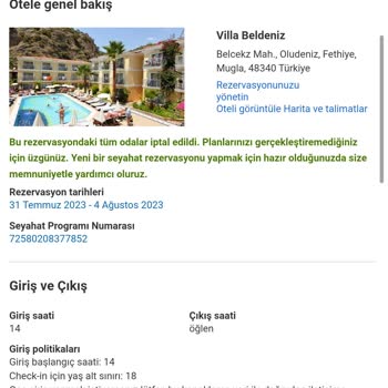 Hotels.com Mağduriyeti