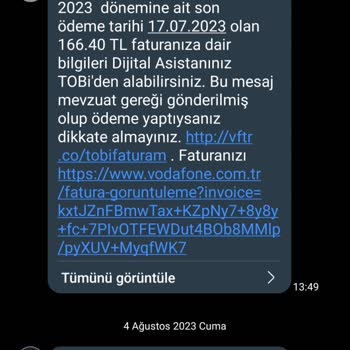 Vodafone 500lira Fatura Kesiyor Nedensiz?