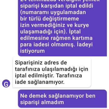 Getir Getirmediği Siparişin Parasını Alıyor