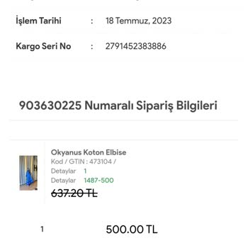 Sademce Butik Sattığı Ürünü Göndermiyor Ve Oyalıyor