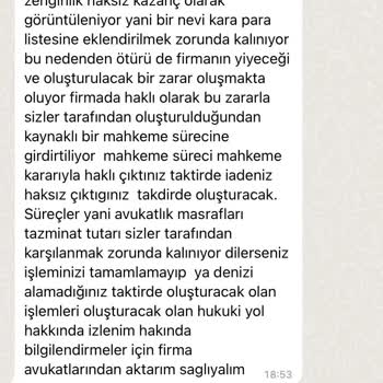 Evde Ekişi Paketleme Kardelen İle Paketleme Şirketi Kişisel Bilgilerimi Kullanarak Haksız İşlem Yapıyor