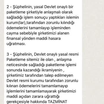 Evde Ekişi Paketleme Kardelen İle Paketleme Şirketi Kişisel Bilgilerimi Kullanarak Haksız İşlem Yapıyor