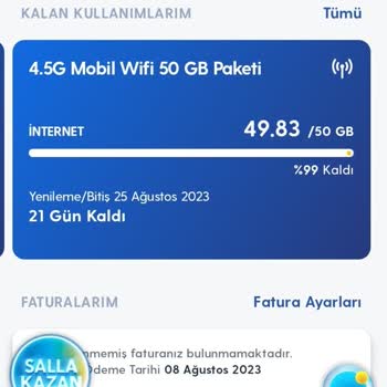 Turkcell Müşteri Temsilcisi Yanlış Bilgilendirme Yüzünden İki Fatura Ödeyeceğim