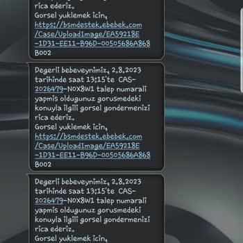 Ebebek Anlaşmalı Kargo Firmasına Laf Geçiremiyor Kargo Açılmış Hasarlı