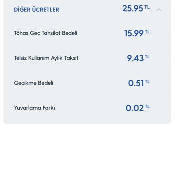 Turkcell Faturaya Ek Ödeme Yükümlülüğü