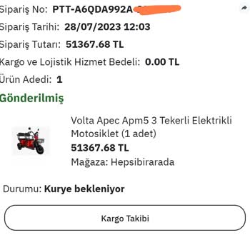 PttAVM Kargomun Hala Yola Çıkmamış Olması