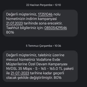 Vodafone Net Aldatmaca Ve Umursamama
