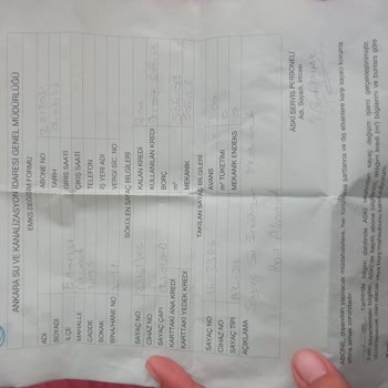 ASKİ Kartlı Su Sayaç