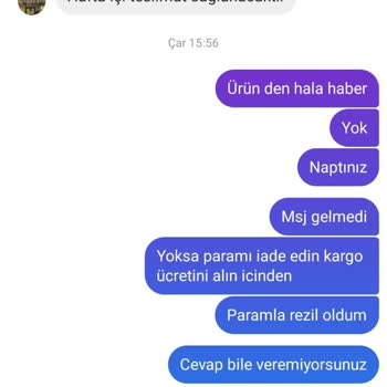 Dakik Butik (Instagram: dakikbutik) Dakikbutik Para İadesi Sorunu