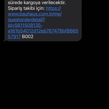 Bauhaus Ücret İadesi Yapmadı