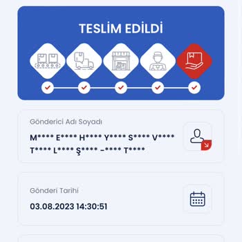 Aras Kargo Teslim Edilmemesine Rağmen Teslim Edildi Gösteriyor