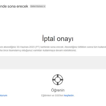 Adobe Üyelik İptali Kabul Edilmeme
