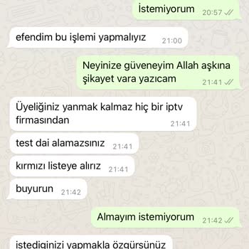 Monster Iptv Monster IP TV Hizmeti Hakkında Şikayet