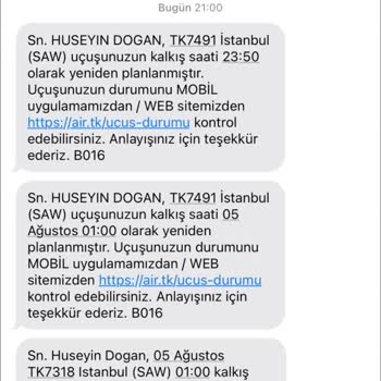 Anadolu Jet Rötar Yapan Uçak