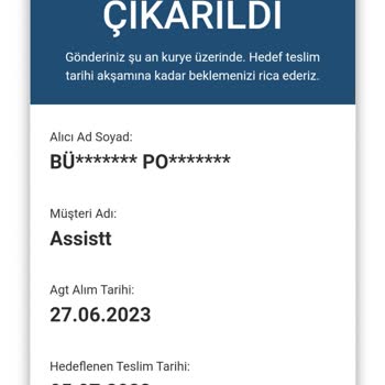 AGT Kurye (aynigunteslim.com) Kargonun Akıbeti Belli Değil