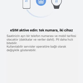 Huawei Watch 4 Pro Esim Sorunu