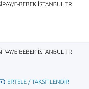 Ebebek İnternet Uygulaması Gelmeyen Ürün