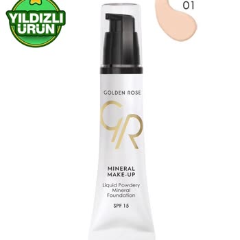 Golden Rose Mineral Fondöten Spf15