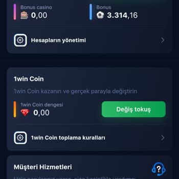 1win Para Yatırma Sorunu